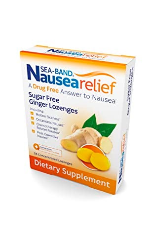 Sea-Band Ginger Lozenges, Drug and Sugar Free, for Motion Sickness and Nausea Relief* - Image 4
