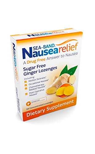 Sea-Band Ginger Lozenges, Drug and Sugar Free, for Motion Sickness and Nausea Relief* - Image 3