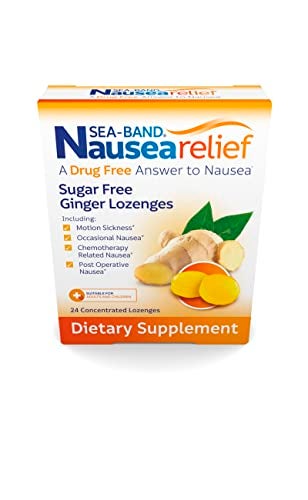 Sea-Band Ginger Lozenges, Drug and Sugar Free, for Motion Sickness and Nausea Relief* - Image 5