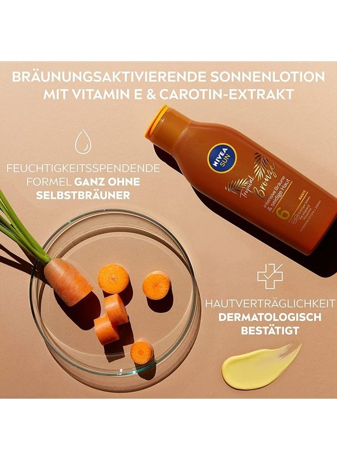 Nivea Sun Carotene Suntan Lotion SPF 6 200 ml - Image 3