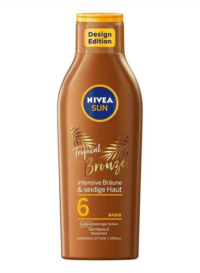 Nivea Sun Carotene Suntan Lotion SPF 6 200 ml - Image 1