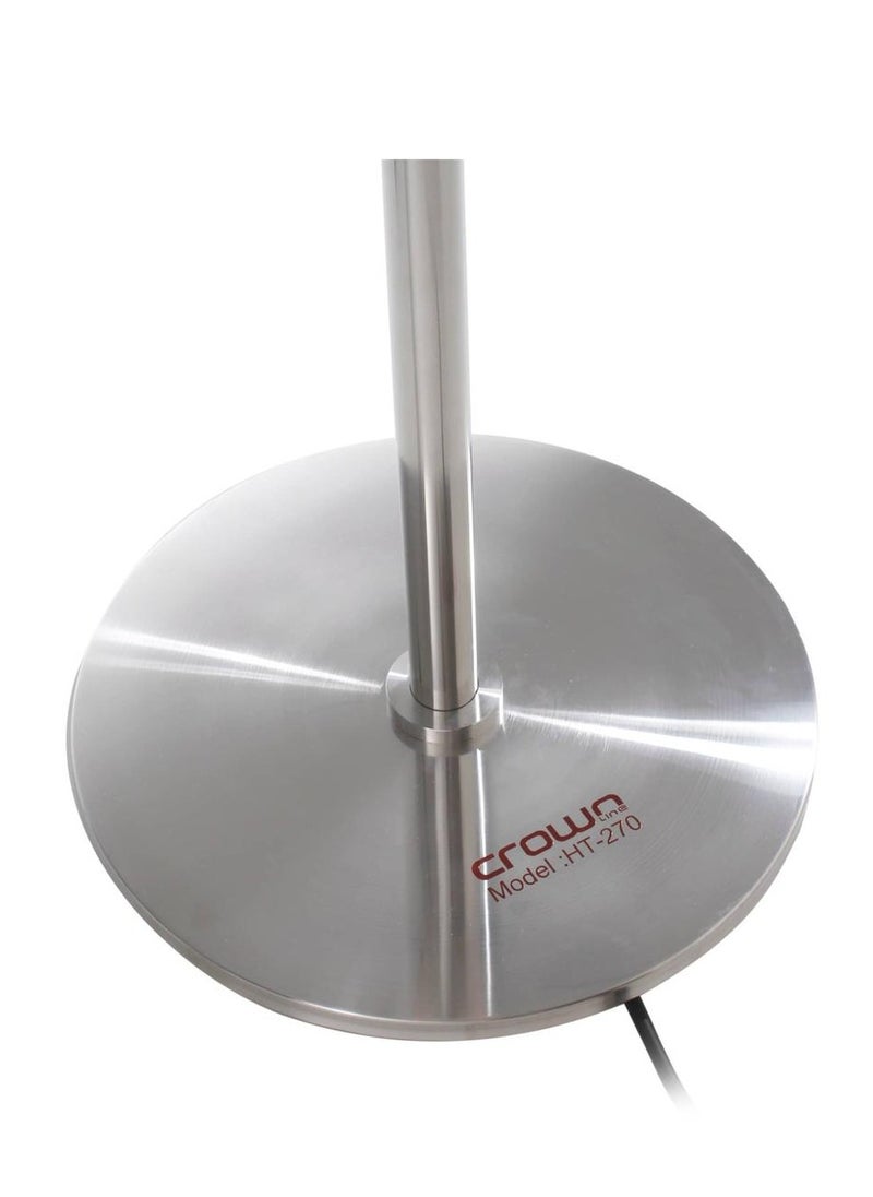 Crownline Infrared Indoor & Outdoor Patio Heater, Filament: Halogen Lamp, Heating Area 2-3 M², 1000W-2000W, 220-240V, 50/60Hz  - Image 5