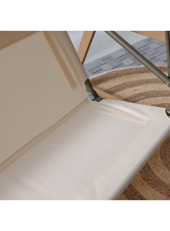 DANUBE HOME أرجوحة ليما 3 مقاعد | كرسي أرجوحة 3 مقاعد | كرسي معلق بتصميم عصري | كرسي أرجوحة ثلاثي للمساحات الداخلية والخارجية حديقة فناء L 214 x W 154 x H 202 سم - متعدد الألوان - Image 4