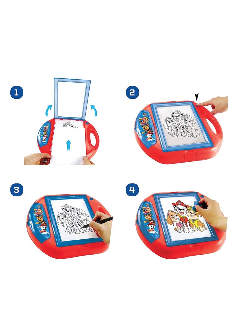 Lexibook Paw Patrol drawing projector with templates and stamps - Image 2