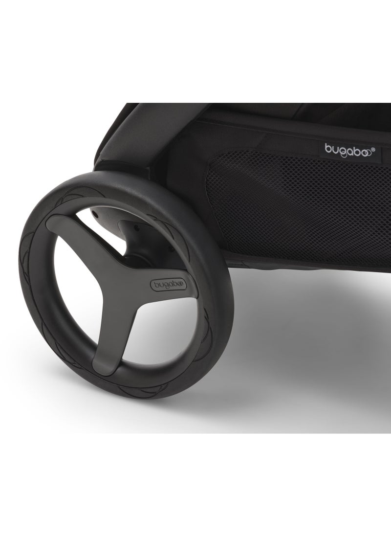 Bugaboo - Dragonfly Stroller - Black/Midnight Black - Image 1