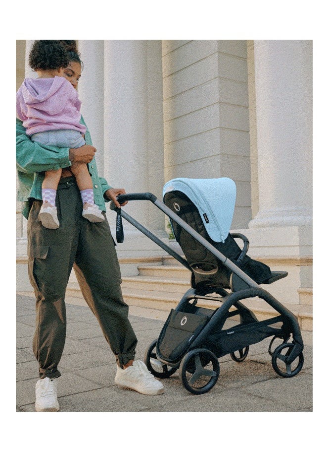Bugaboo - Dragonfly Stroller - Black/Midnight Black - Image 1