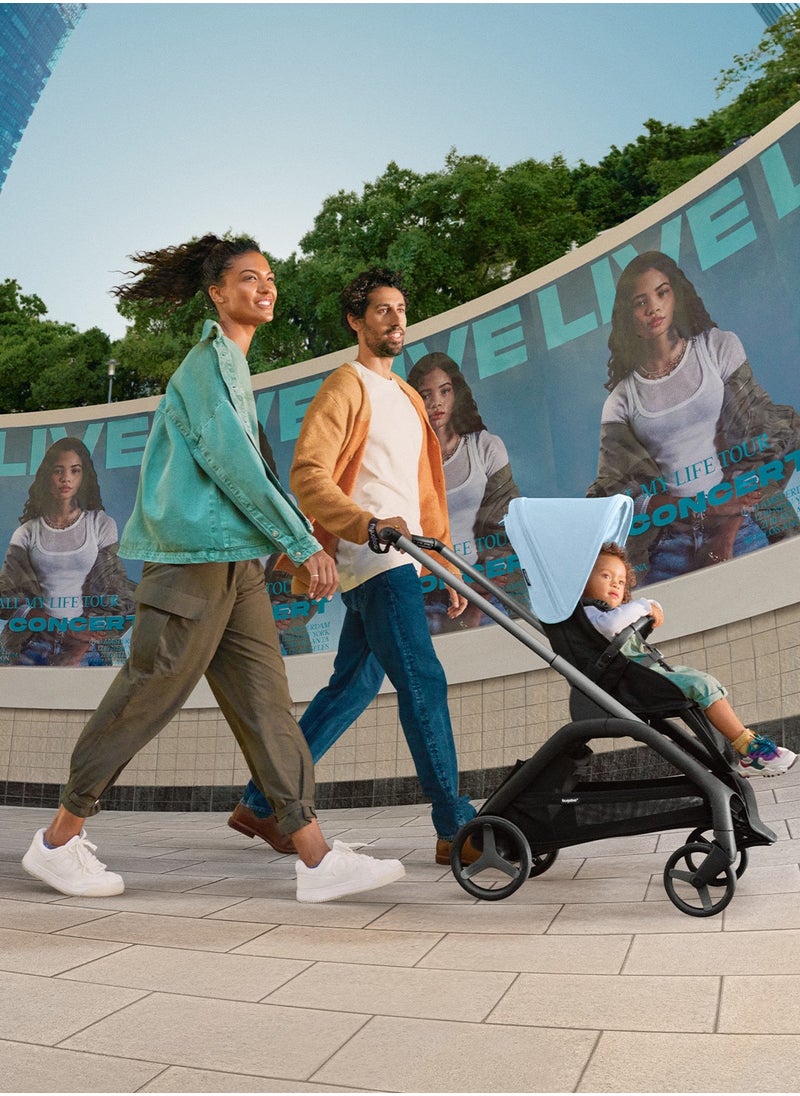 Bugaboo - Dragonfly Stroller - Black/Midnight Black - Image 1