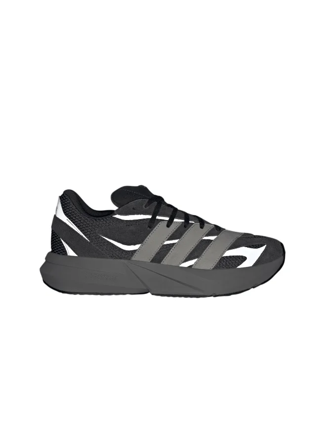 Adidas Adidas Lightblaze Grey Running Shoes For Men 3.5
