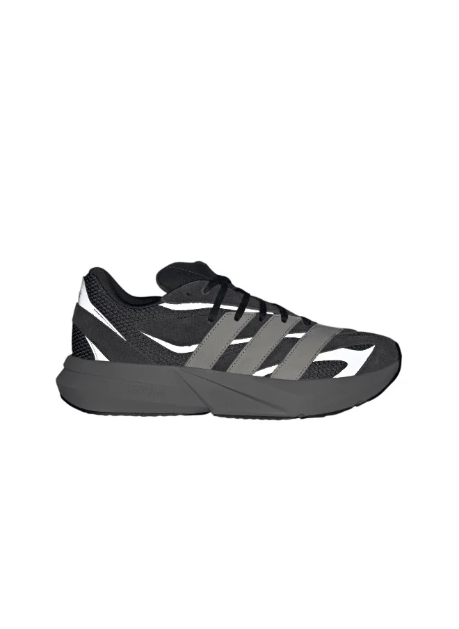 Adidas Adidas Lightblaze Grey Running Shoes For Men 3.5