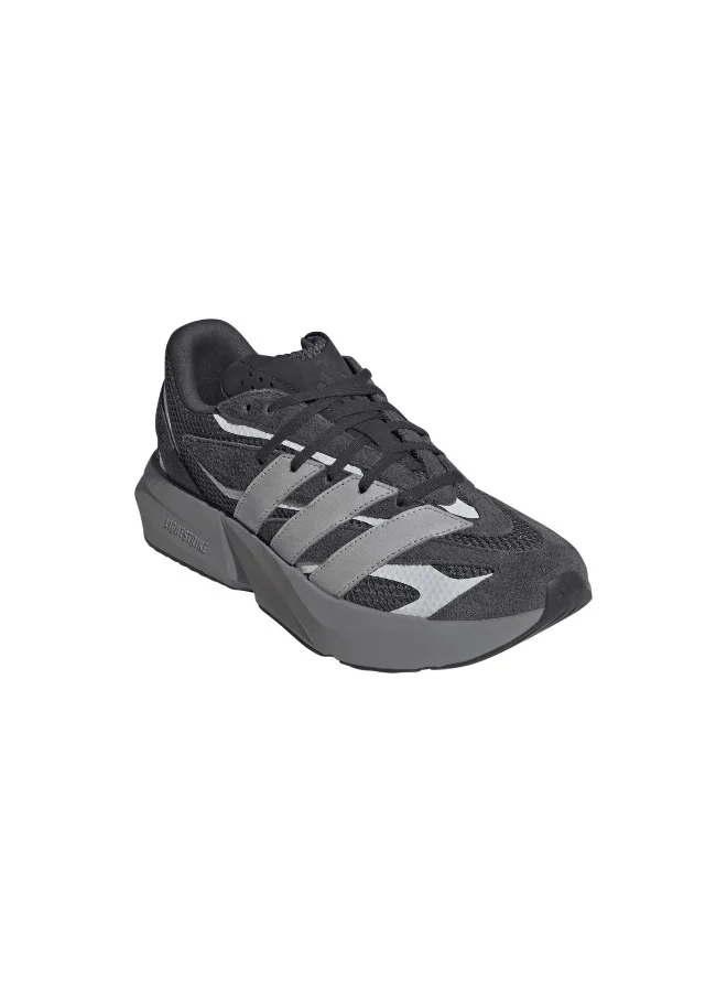 adidas حذاء جري لايت بليز رمادي للرجال 3.5