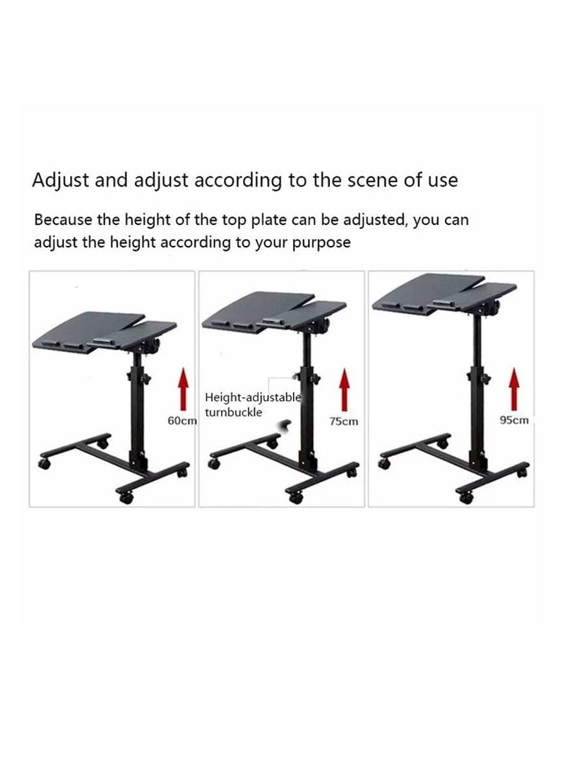 Generic - Adjustable and foldable movable metal laptop table - Image 1