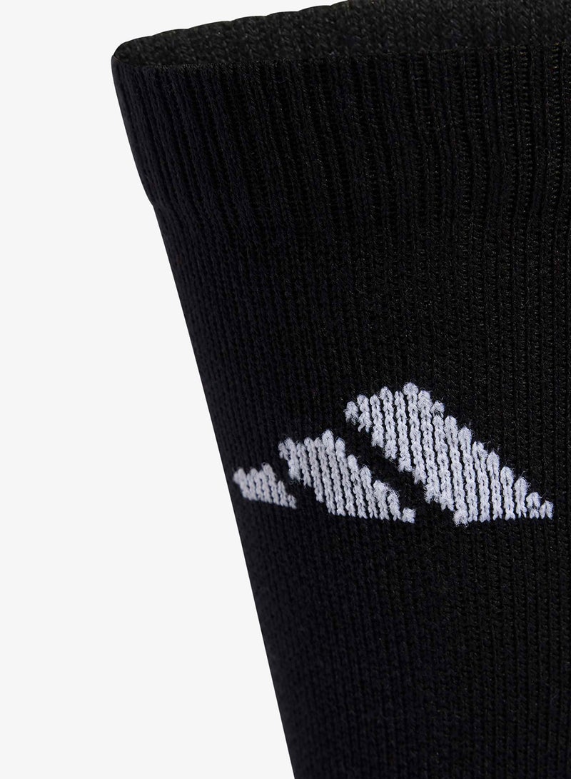 Adidas 3 Pack Performance Cushioned Crew Socks - Image 3