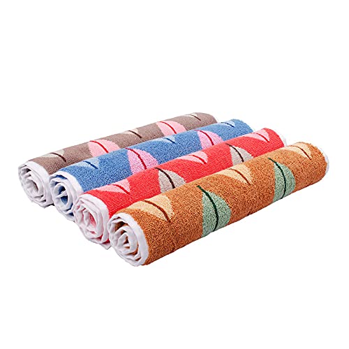 GRGRASP Thread That Bind Relations GRGRASP Cotton Hand Towels Set of 8 Piece for Kitchen & Gym, 450 GSM,(Size: Medium, 30 * 52 cm) - Image 2