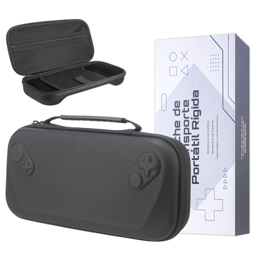 Digi-Tatoo Carrying Case Compatible with 2025 Asus ROG Xbox Ally/ Ally X 7" & Accessories, Shockproof Scratch-Proof Travel-Friendly Protective Hard Shell Suitcase - Black - Image 1