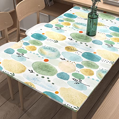 Wallderful Blue Abstract Peel and Stick Wallpaper Geometric Contact Paper Boho Wallpaper Bathroom Peel and Stick Wall Paper Self Adhesive Removable Counter Top Covers Cabinets Table Shelf Liner Vinyl - Image 5