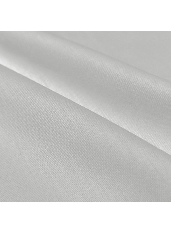 MULBERRY LIVING أغطية وسائد قطنية %   بلون رمادي فضي، عبوة من قطعتين  ×  سم - Image 4