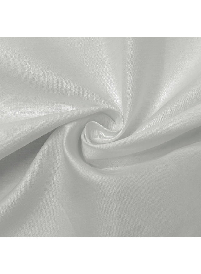 MULBERRY LIVING أغطية وسائد قطنية %   بلون رمادي فضي، عبوة من قطعتين  ×  سم - Image 5