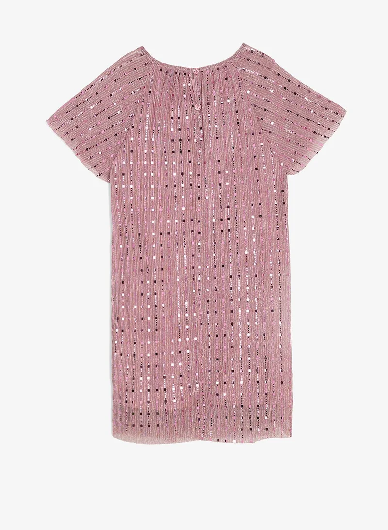 Pinata  Rose Gold Embellished Occasion Dress for Women | Best Price UAE