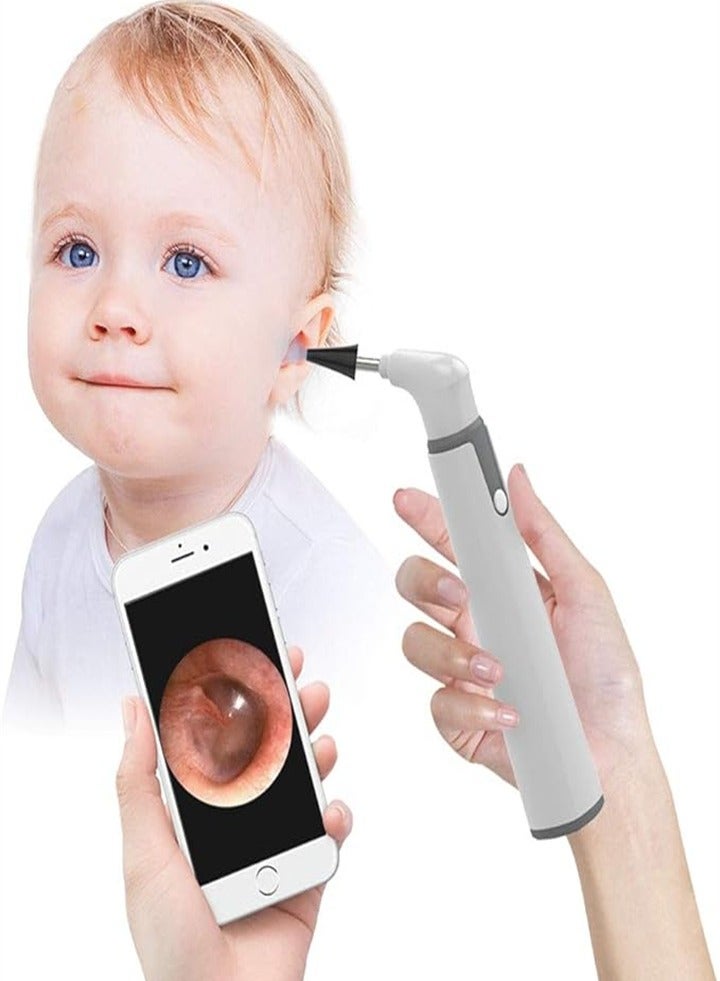 Wireless Otoscope Dual View Camera, 3.9mm 720PHD WiFi Otoscope with 6 LED Lights for Kids and Adults, Compatible with Android and iPhone - Image 1