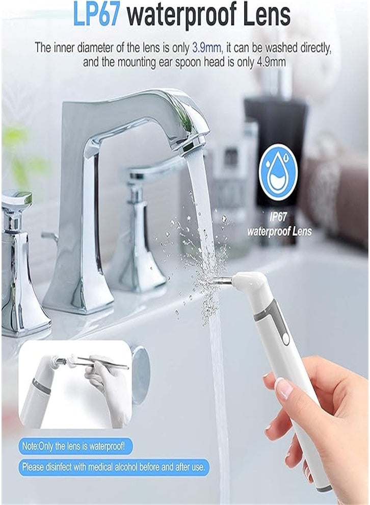 Wireless Otoscope Dual View Camera, 3.9mm 720PHD WiFi Otoscope with 6 LED Lights for Kids and Adults, Compatible with Android and iPhone - Image 3