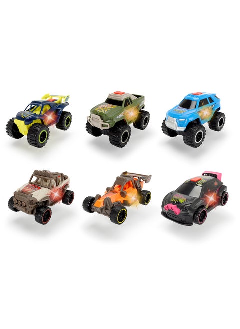 Joy Rider Vehicle With Light and Sound For Age 3+ Years Old - 6 Assorted Colors