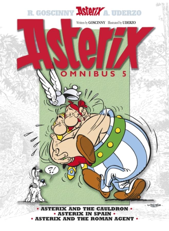 Asterix: Asterix Omnibus 5 : Asterix and The Cauldron, Asterix in Spain, Asterix and The Roman Agent 
