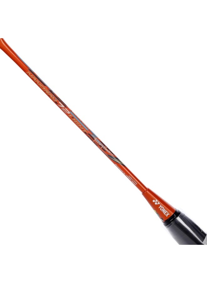 Yonex NANORAY 72 Light Badminton Racquet |Bright Orange|5U G4|NANOMETRIC|X-FULLERENE |AERO+Box Frame|Isometric|Solid Feel Core|New Built-in T-Joint|China|Developed in Japan  - Image 5