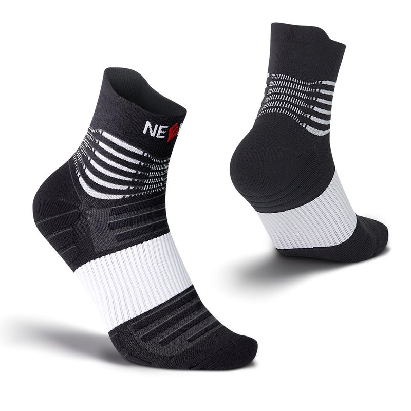 NEENCA Professional Compression Socks, Medical Athletic Ankle Socks for Injury Recovery & Pain Relief, Sports Protection, Circulation —1 Pair, 20-30 mmhg - Image 1