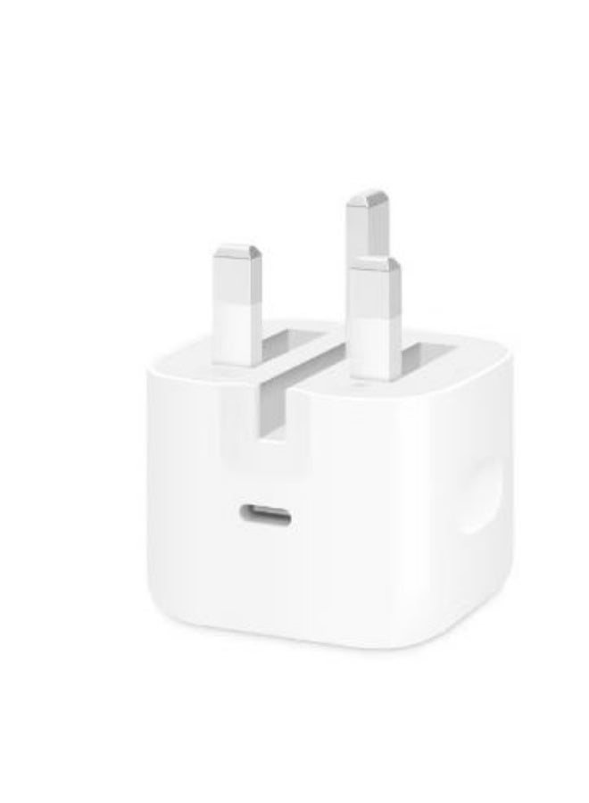 محول طاقة ديناميكي بقوة 40 واط (بحد أقصى 60 واط) لهاتف iPhone - أبيض - Image 2