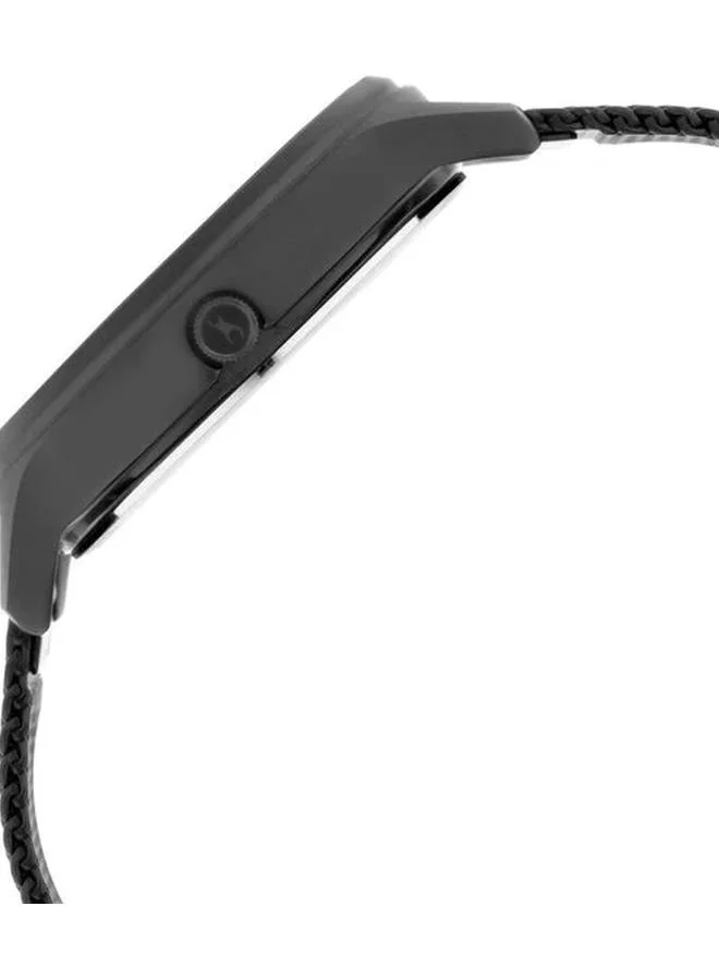 TITAN Women's Analog with Day & Date Display Watch With Black Stainless Steel Strap - 6207NM01