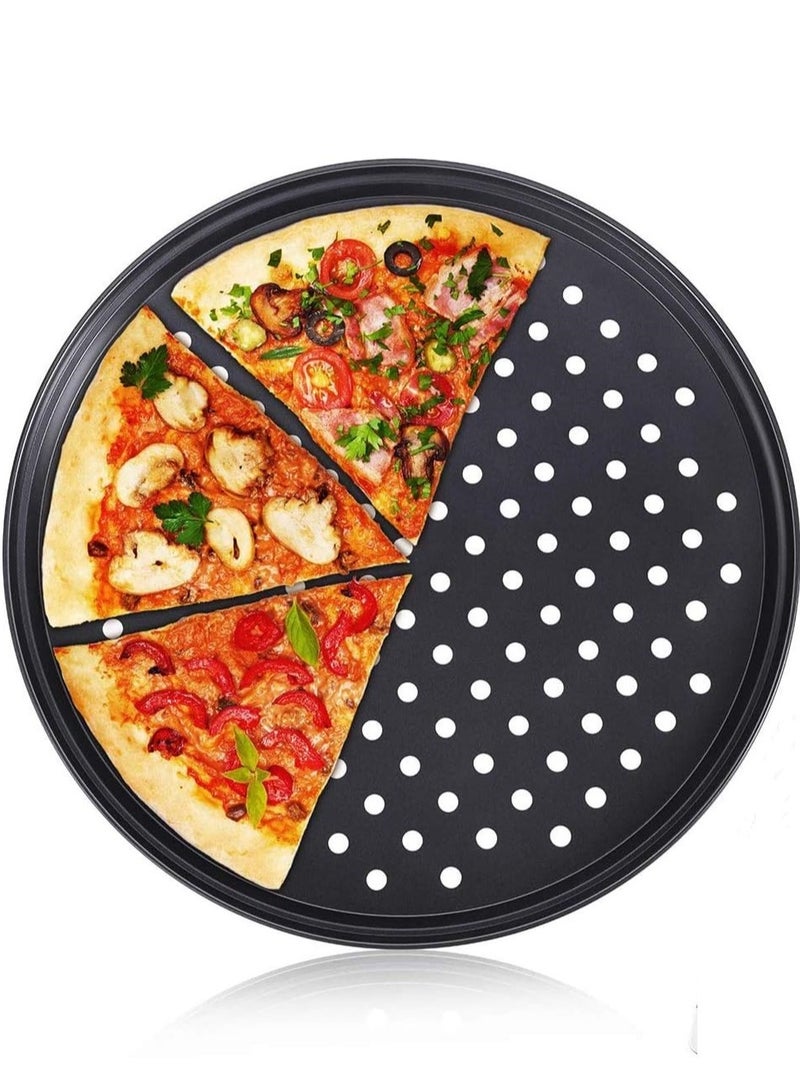Stainless Steel Pizza Baking Mold with Air Hole Bakeware Pizza  - Image 3
