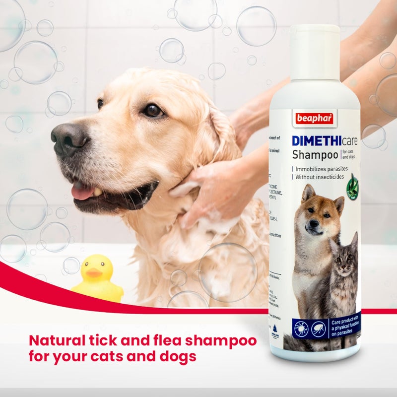 Beaphar Dimethicare Shampoo Dog/Cat, 200 Millilitre - Image 3