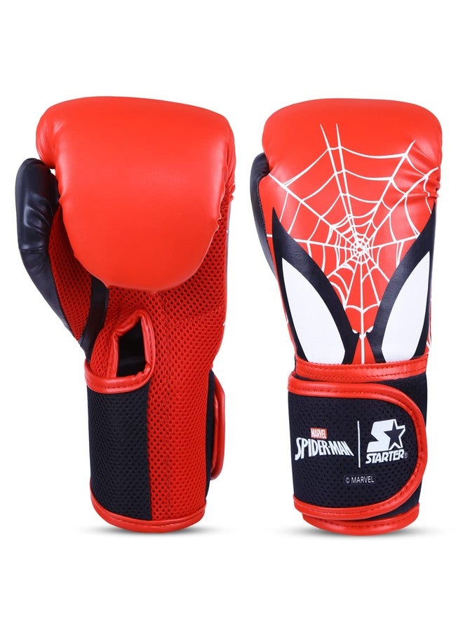 STARTER Marvel Spiderman Focus Pad & Gloves Set, Easy to Assemble, Boxing Gloves, Focus Pads, Kids for 3Y+, Red | Safe & Gift-Friendly - Image 2