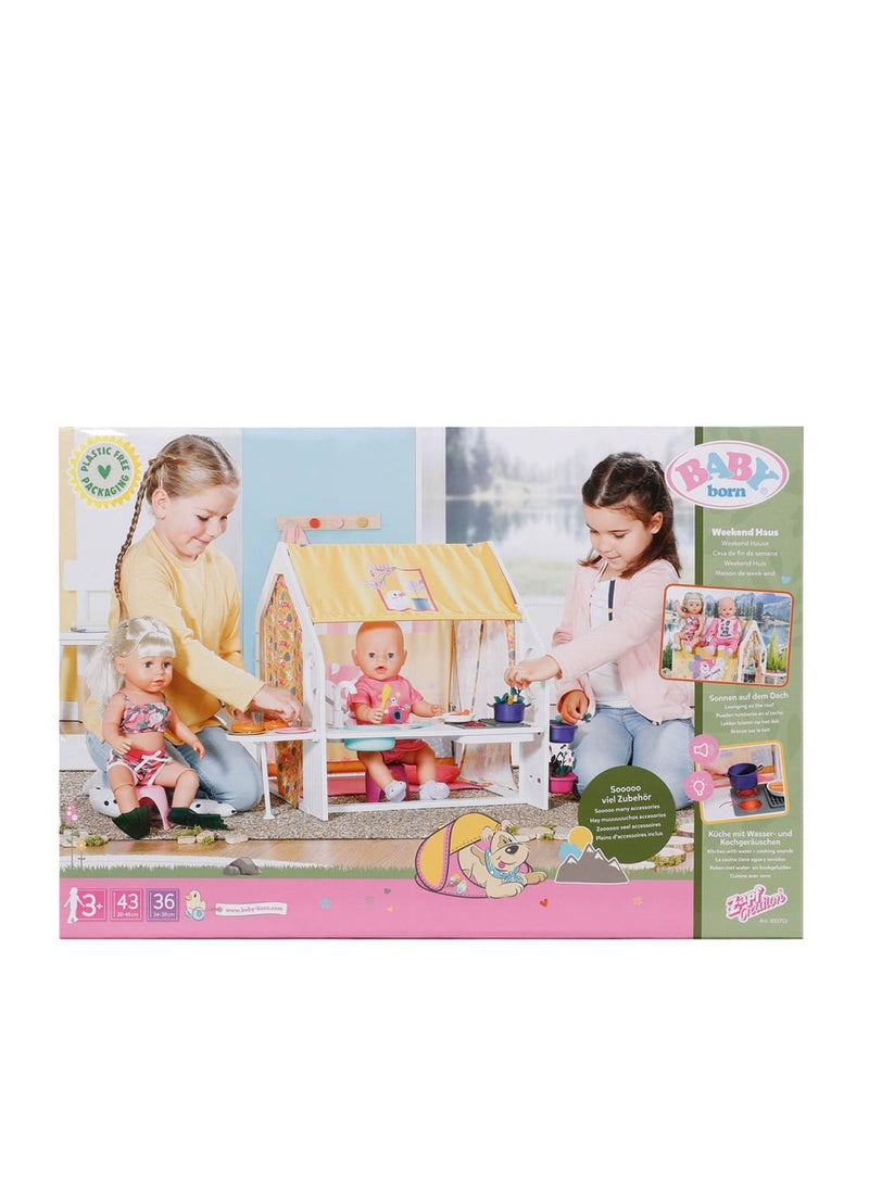 Zapf Creation - Baby Born Weekend Doll House - Image 1
