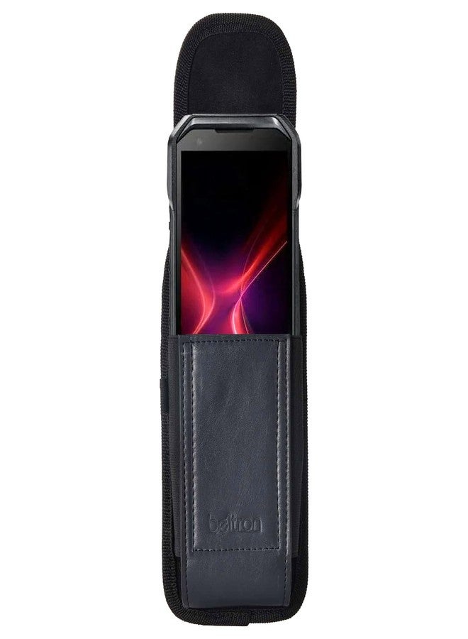 BELTRON Universal Pouch for Large Phone, BELTRON Vertical Leather Case with Clip for iPhone 17 Pro Max, iPhone 16 Plus, Galaxy S25 Ultra, Z Fold 6/7, Pixel 9 Pro XL & Most Smartphones - Image 3