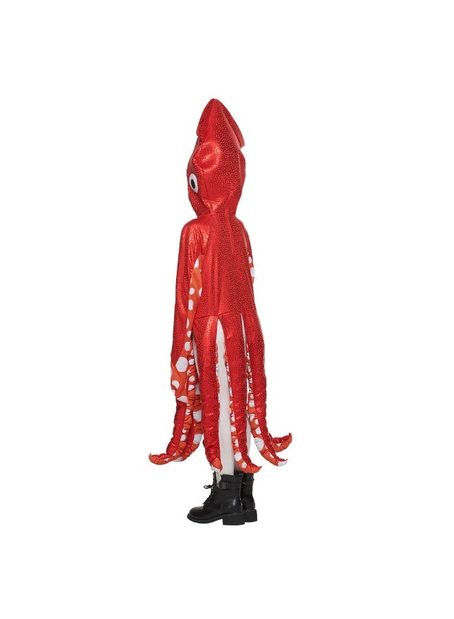 Costume For Children On Halloween Featuring Adorable Octopus From The Ocean In A Connected Form - Image 5