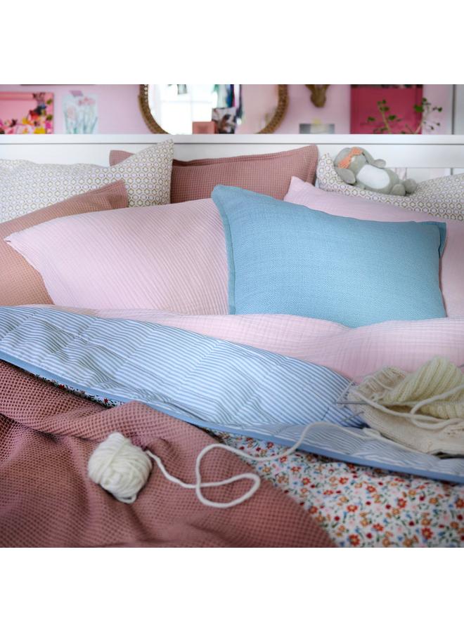 erorex Bedspread, white/floral pattern, 260x250 cm  - Image 4