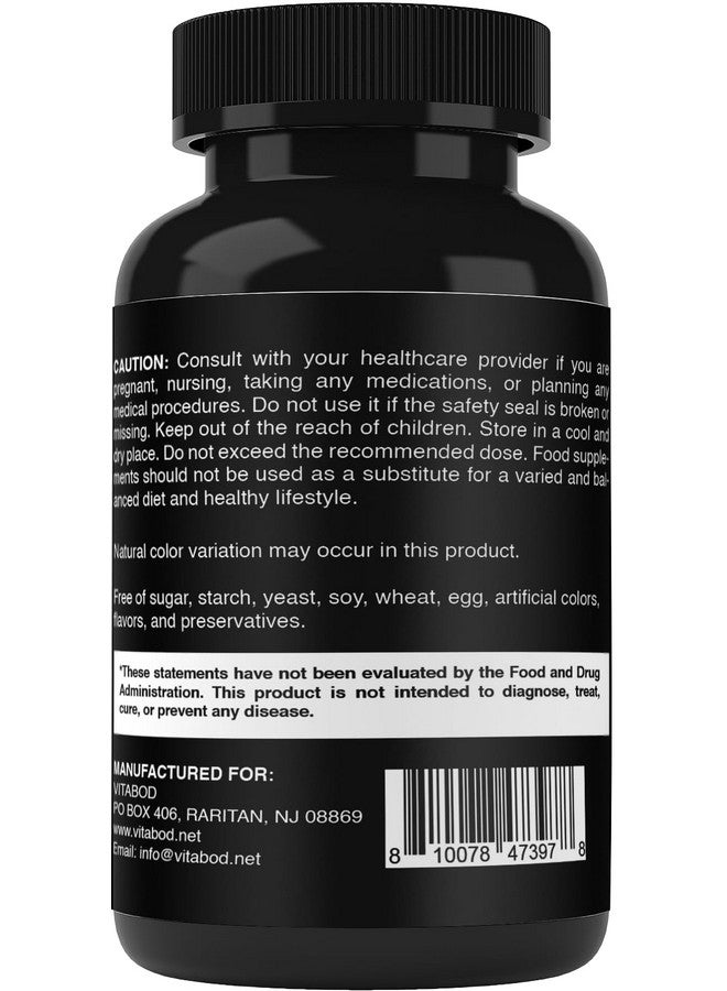 Vitabod Bromelain Supplement 1000mg per Serving, 2400 GDU/g, Proteolytic Enzymes, Supports Digestion of Proteins, 60 Count - Non-GMO & Gluten Free - Image 3