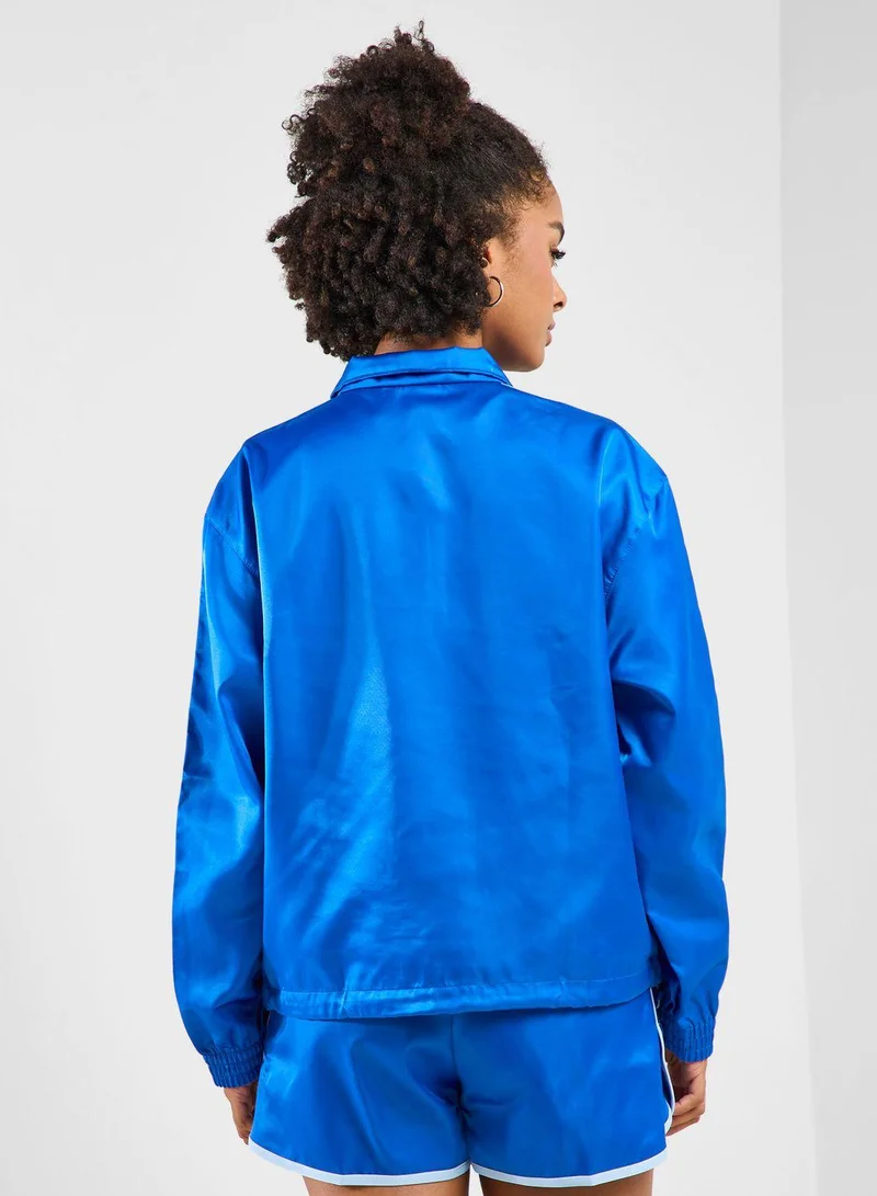 Adidas WOVEN WB Blue Originals Women JACKETS