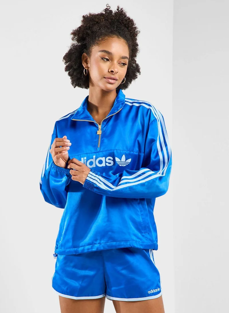 Adidas WOVEN WB Blue Originals Women JACKETS