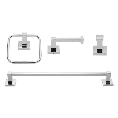 Globe Electric 51368 Finn Bath Set, Polished Chrome - Image 1