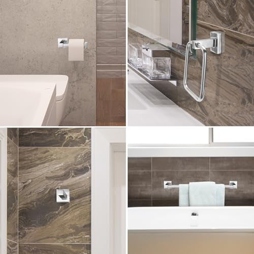 Globe Electric 51368 Finn Bath Set, Polished Chrome - Image 2