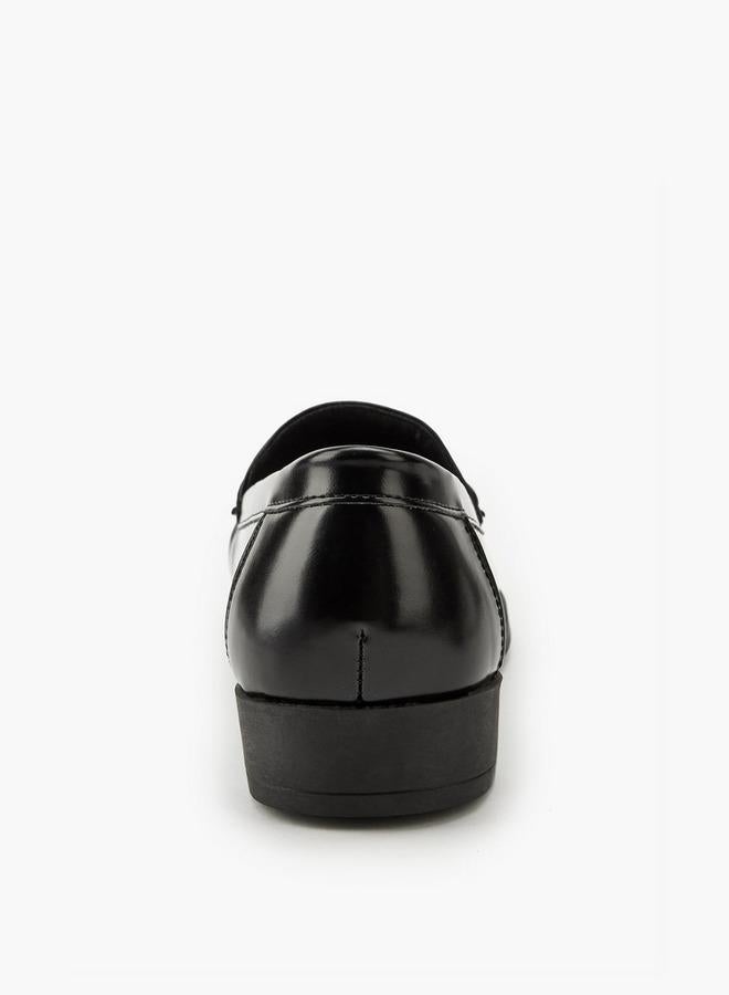 Flora Bella By Shoexpress Flora Bella Chain Detail Slip-On Loafers - Image 5