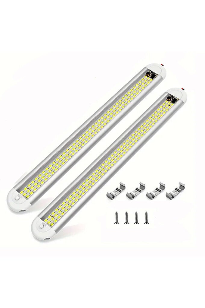 ريحني 3385-2-2 2 وحدة 2 وحدة إضاءة داخلية عالية السطوع 120 LED مصباح قراءة سيارة 12V 24V مع مصباح قراءة للسيارة مع مصباح لشؤون شجريا - Image 3