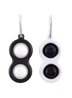 Simpl Dimpl Black & White 2 Pack - Popping Fidget Keychain, Kids & Adults - pzsku/Z99B191BA161B6A2132A2Z/45/_/1734347419/53961378-8d04-4844-ae21-e5db9d21ac7a