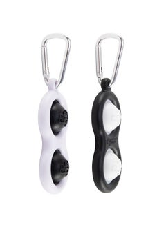 Simpl Dimpl Black & White 2 Pack - Popping Fidget Keychain, Kids & Adults - pzsku/Z99B191BA161B6A2132A2Z/45/_/1734347432/bb7cd9b5-7eec-43d4-8e05-18f00190343e