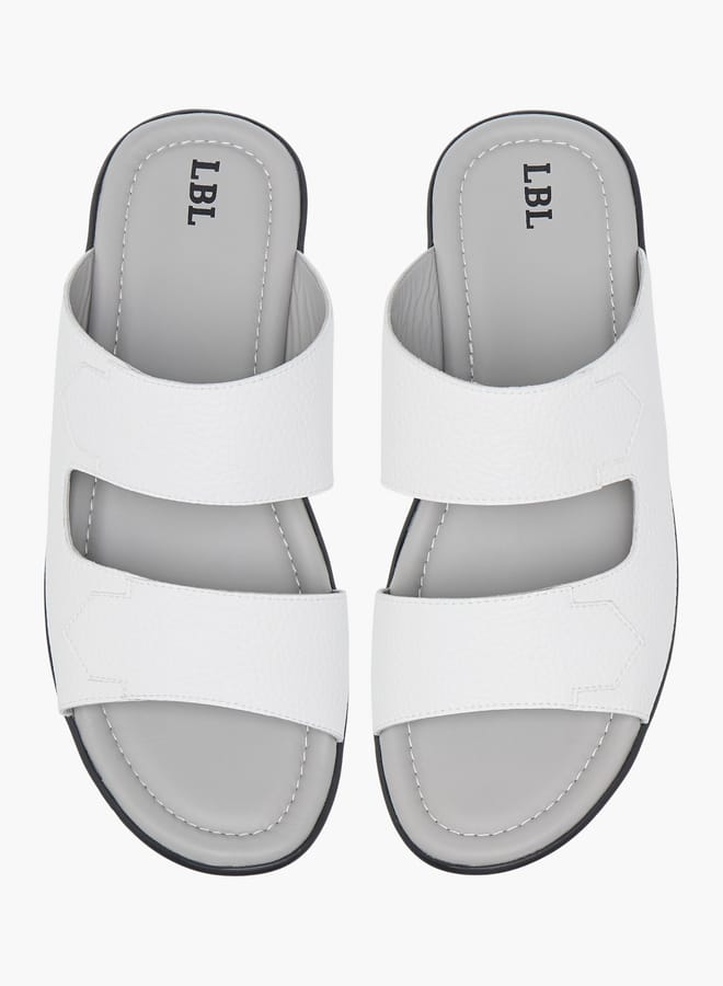 LBL by Shoexpress Men's Textured Slip-On Arabic Sandals  - Image 1