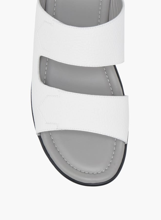 LBL by Shoexpress Men's Textured Slip-On Arabic Sandals  - Image 3