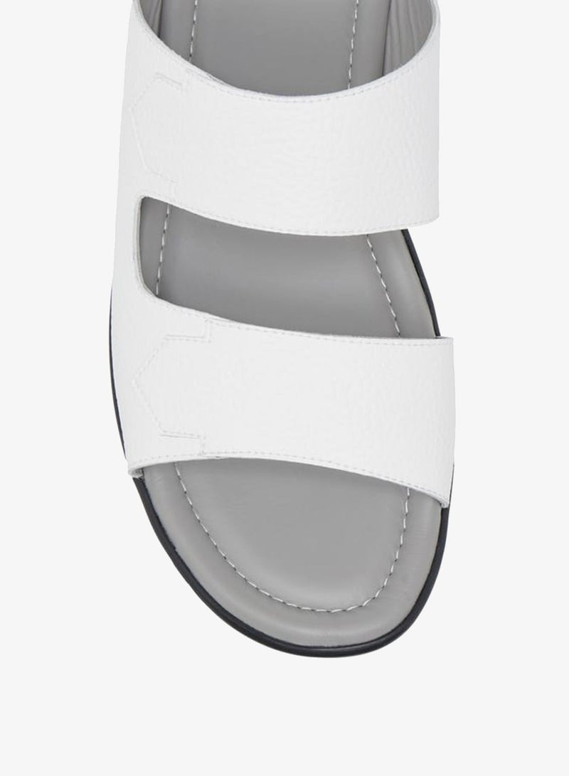 LBL by Shoexpress Men's Textured Slip-On Arabic Sandals - Image 3