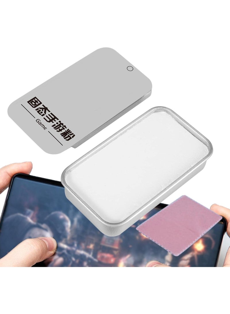 1 Pcs Gaming Powder, Solid Mobile Gaming Finger Powder, Gaming Accessories Gaming Accessory Kit Silver, For Android, iOS - Image 2